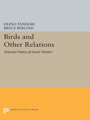 cover image of Birds and Other Relations